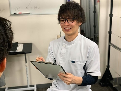 問診の様子